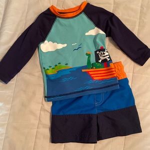 Cat & Jack swim set